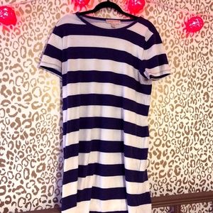 MICHAEL Michael Kors Striped Tunic Size XL